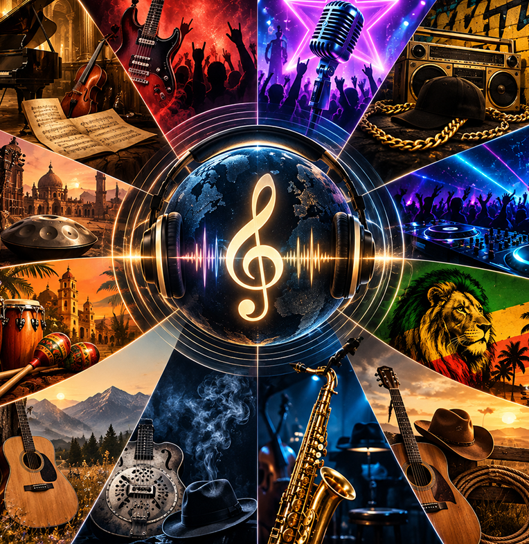 Types of Music Library